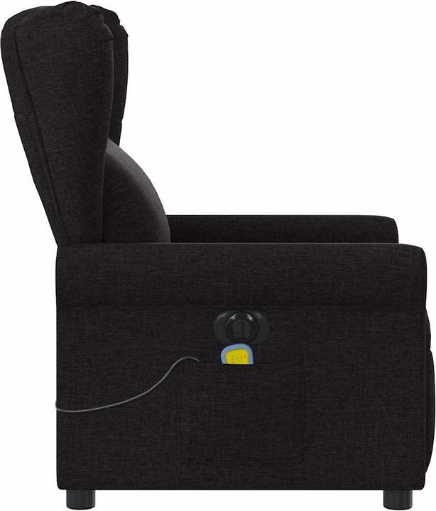 Immagine prodotto VidaXL Sedia da massaggio elettrica in tessuto nero