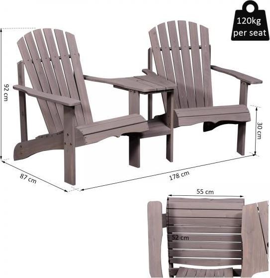 Produktbild Outsunny Adirondack