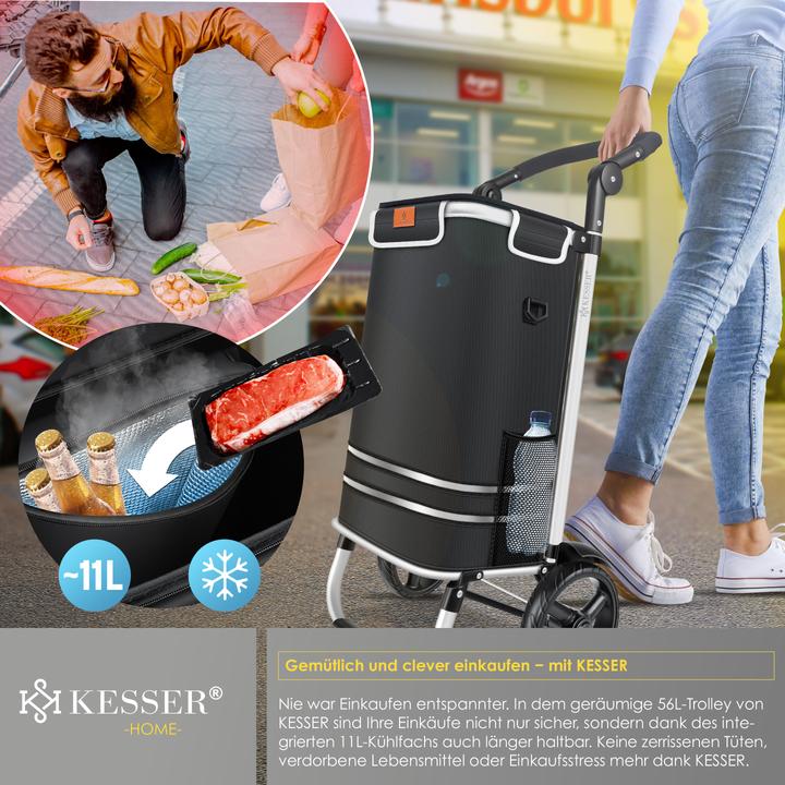 Produktbild Kesser Einkaufstrolley mit Treppensteiger