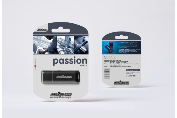 Produktbild Disk2go Passion (256 GB, USB-A, USB 3.0)