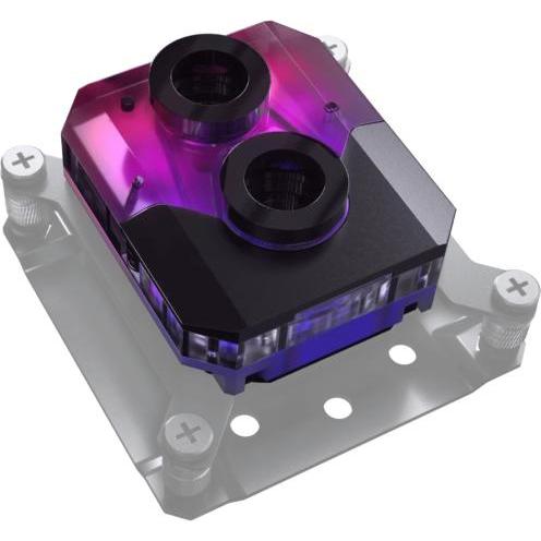 Phanteks Glacier EZ-Fit 450CPU CPU-Wasserkühler, RGB - schwarz, CPU Wasserkühler, Schwarz