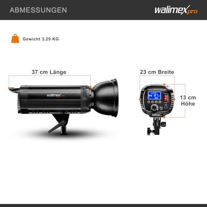 Produktbild Walimex Niova 200 Plus (Studioleuchte)