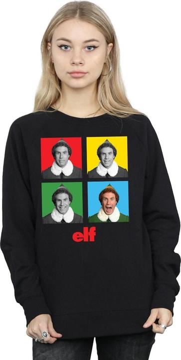 Actual product image Elf Womens/Ladies Four Faces Sweatshirt (XXL)
