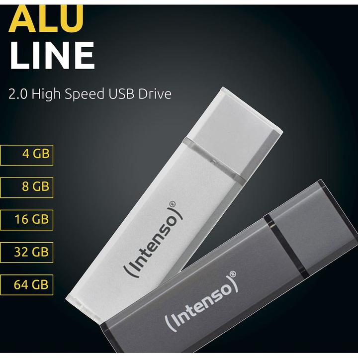 Immagine prodotto Intenso Unità USB AluLine (64 GB, USB-A)