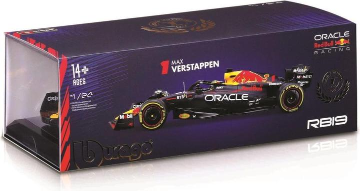 Actual product image Bburago Red Bull Racing RB19 1/24 Verstappen 2023