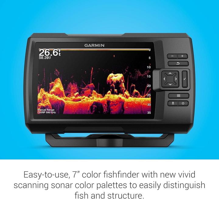 Produktbild Garmin Striker Vivid 7CV Fischfinder mit Sonar-Wandler