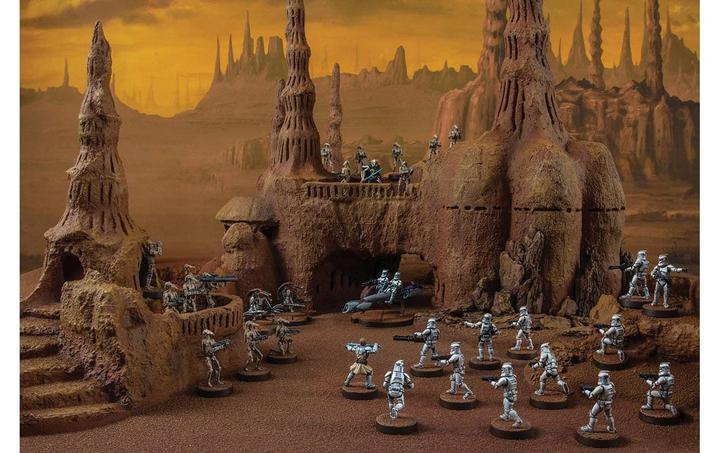 Productafbeelding FFG FFGD4637 - Star Wars: Legion - Clone Wars, bordspel, basisspel (NL Editie) (Duits)