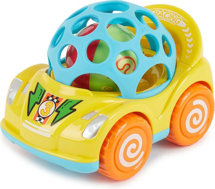 Bieco Beschäftigungsspielzeug Rückziehauto mit Pop