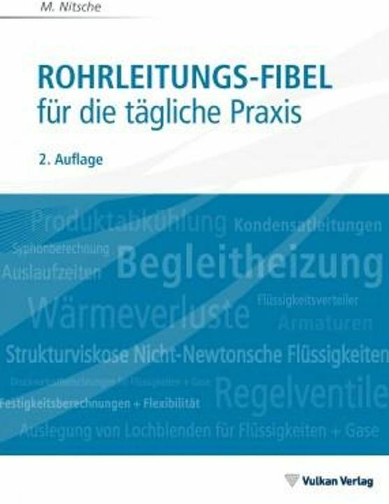 Energie-Label Rohrleitungs-Fibel (Deutsch, M. Nitsche, 2016)