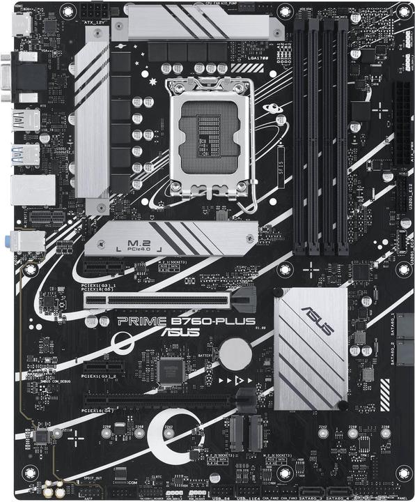 Image du produit ASUS PRIME B760M-A D4-CSM (LGA 1700, Intel B760, mATX)