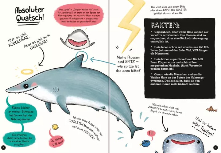 Produktbild Ravensburger Keine bösen Tiere - Das etwas andere Tierbuch für Kinder ab 7 Jahren (Deutsch, Sophie Corrigan, 2022)