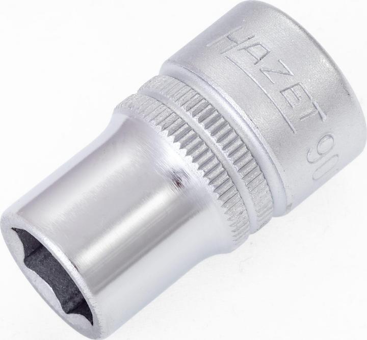 Actual product image HAZET Socket ∙ hexagon 900-12 ∙ Square, hollow 12.5 mm (1/2 inch) ∙ Outside hexagon traction profil… (12 mm)
