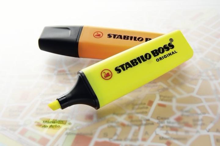 Produktbild STABILO Textmarker - BOSS ORIGINAL - 4er Pack - gelb (4 x)
