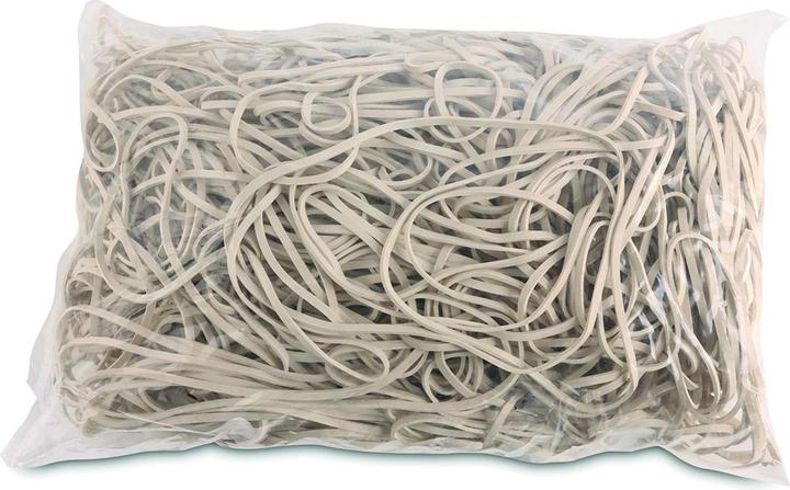 Office Products Rubber bands, diameter 120mm, 1, 5x2mm, 60% rubber, 1000g, package, white (1 pcs.)