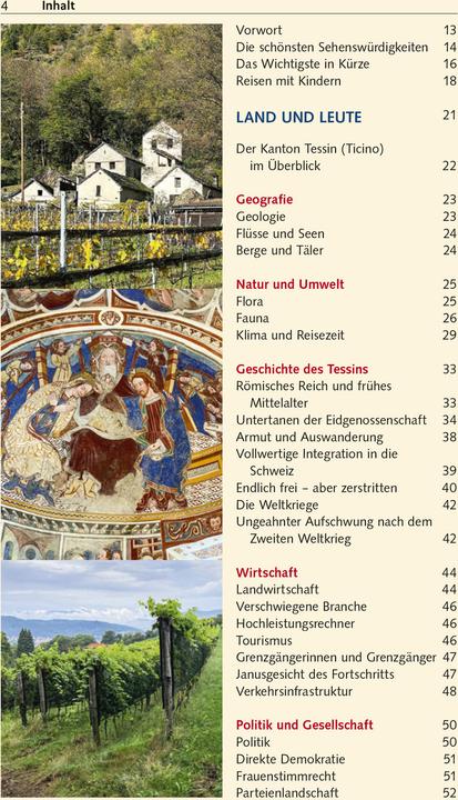 Nutritional values and ingredients Travel guide Ticino