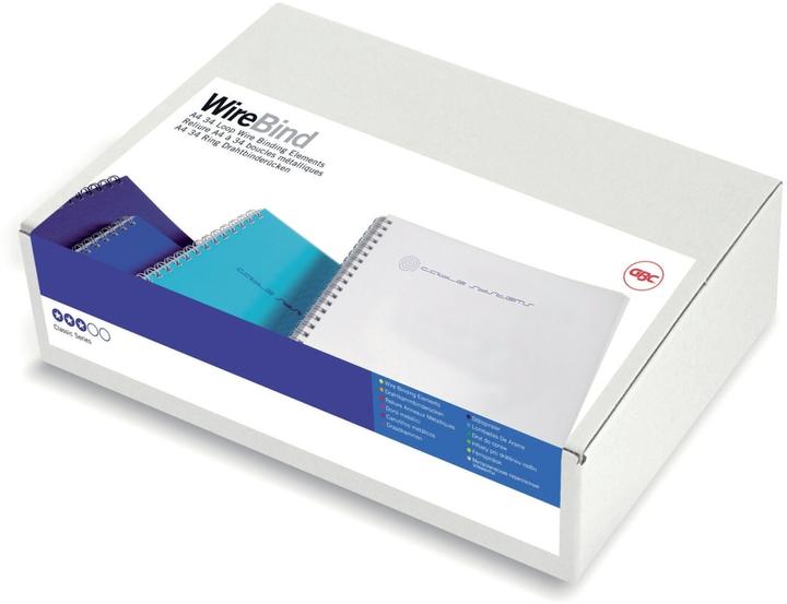 Actual product image GBC Wire binding spine 3:1 pitch