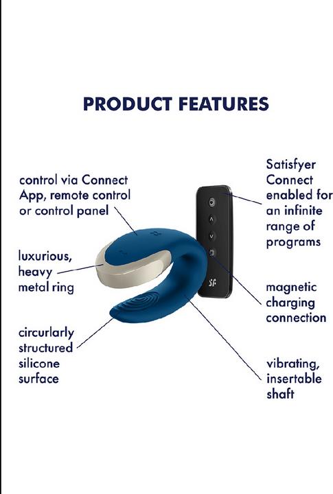 Productafbeelding Satisfyer Double Love Luxe Partner Vibrator