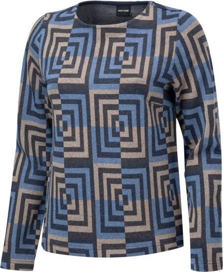 Produktbild Artime Sweatshirt mit quadratischem Allover-Print (M)