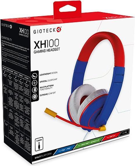 Produktbild Gioteck XH-100S Wired Stereo Headset (Blue/Red) (Kabelgebunden)
