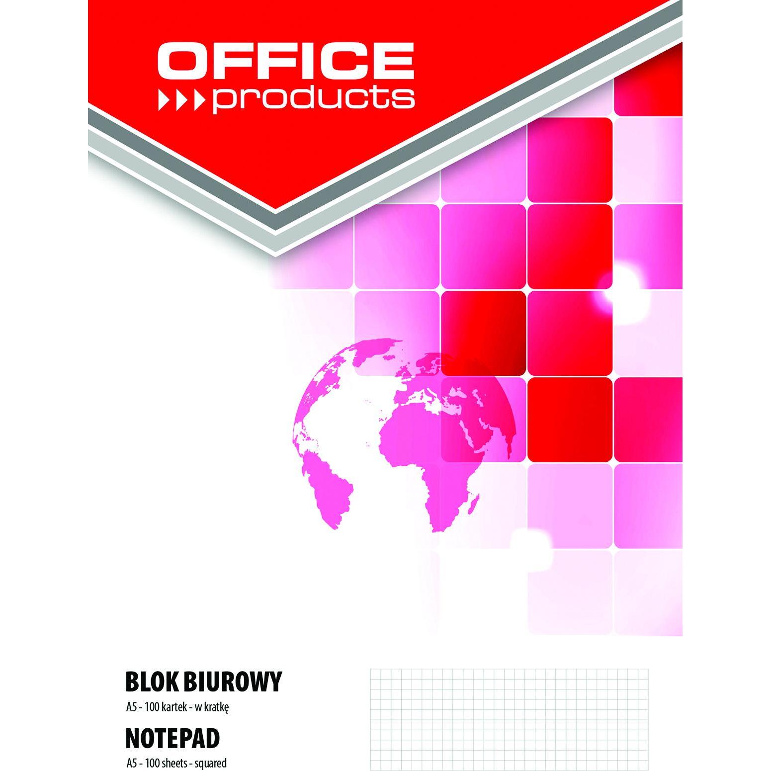 Thumbnail - Office Products, Heft + Block, Technischer Block A5 100k weiss (A5, Kariert)