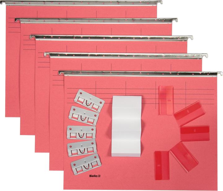 Actual product image Biella Suspension file set Original (A4, 5 x)