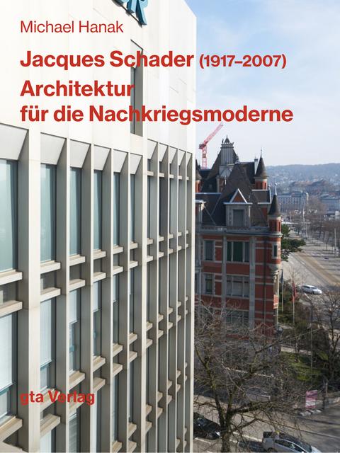 Produktbild Jacques Schader (19172007) (Deutsch, 2018)