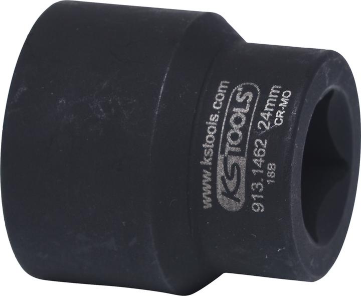 Productafbeelding KS Tools 1/2"" Power Socket met spiraalprofiel, 24mm (24 mm)