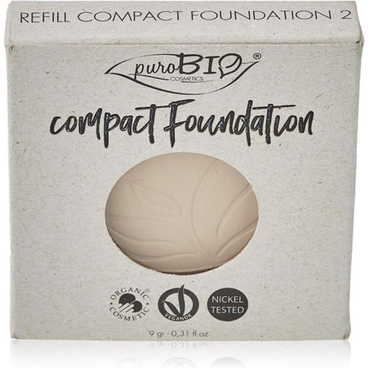 Actual product image Puro Bio Compact Foundation Refill No. 02 (No. 02)