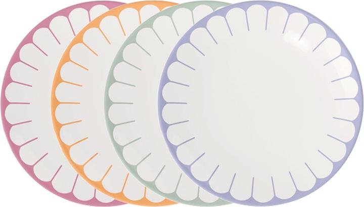 Produktbild Villeroy & Boch Speiseteller 4tlg. Fleur couleur (4x, 26.60 cm)