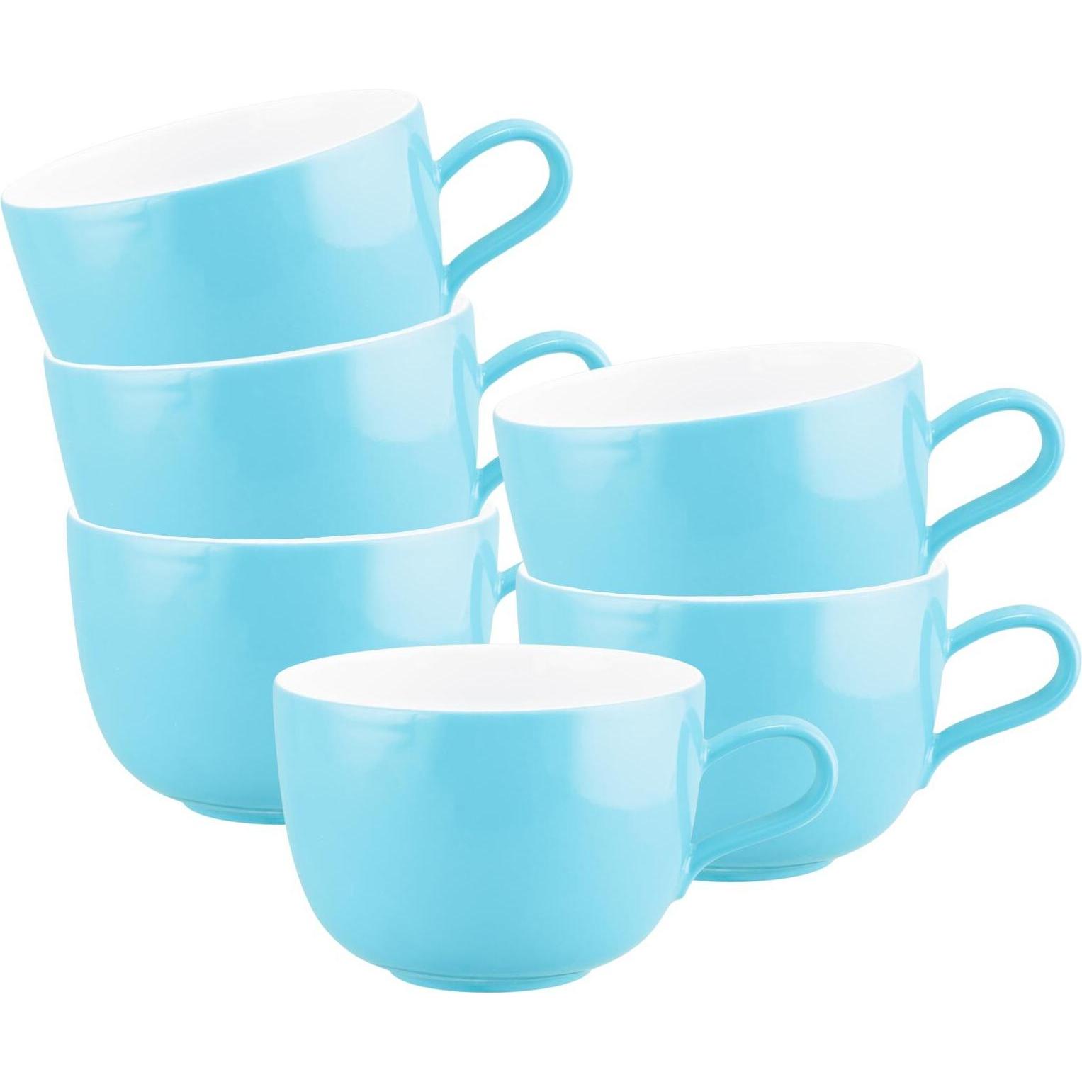 Seltmann, Tasse, Liberty Pure Colors Milchkaffeetassen (380 ml, 6 x)