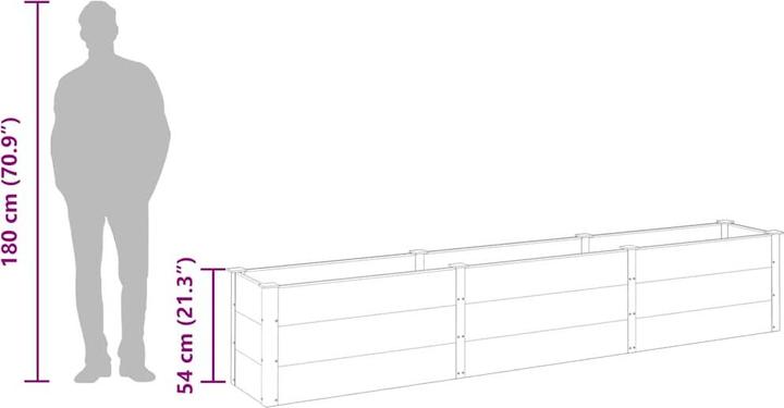 Image du produit vidaXL Garten-Hochbeet