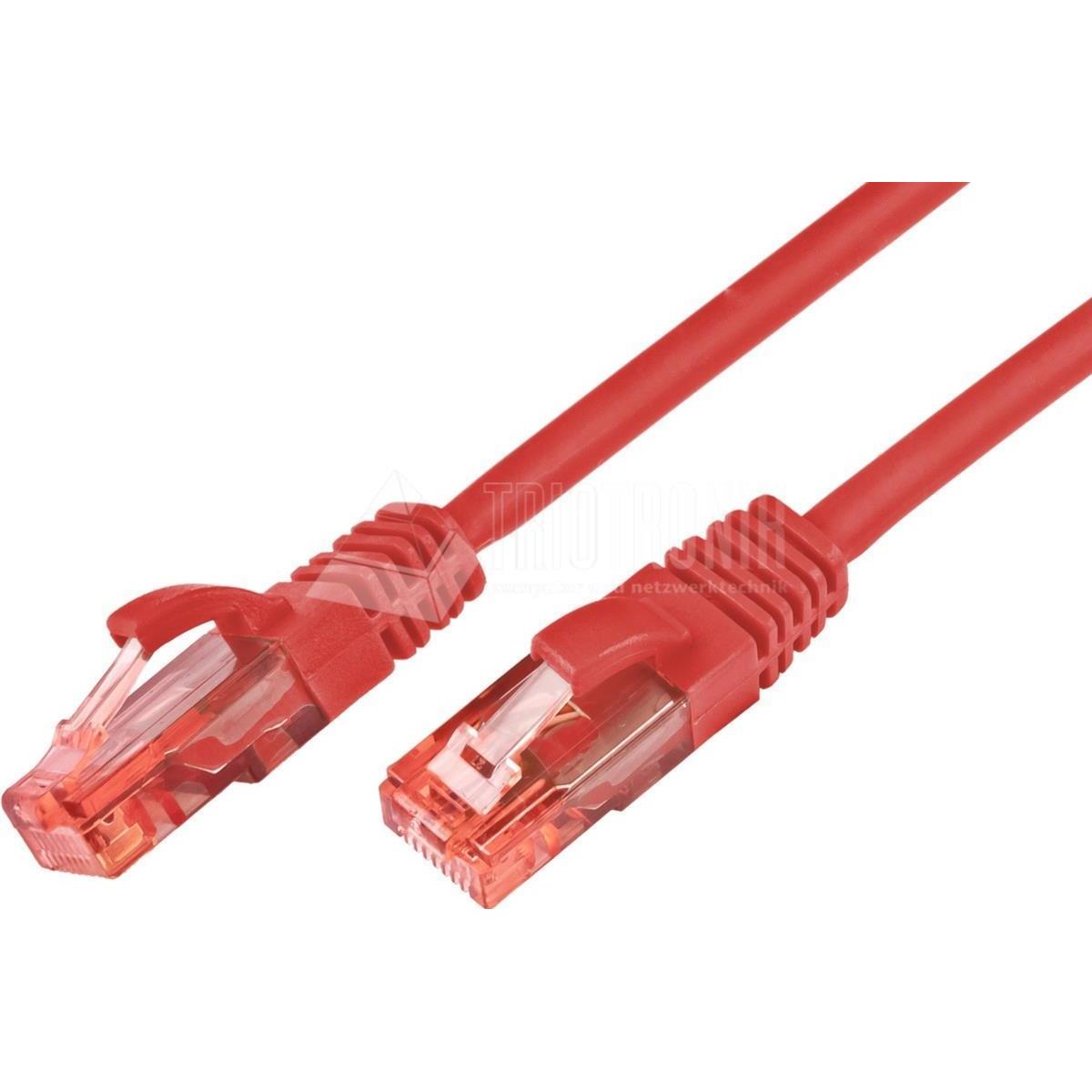 Thumbnail - Wirewin Patchkabel: UTP 1.5m rot (UTP, CAT6, 1.50 m), Netzwerkkabel