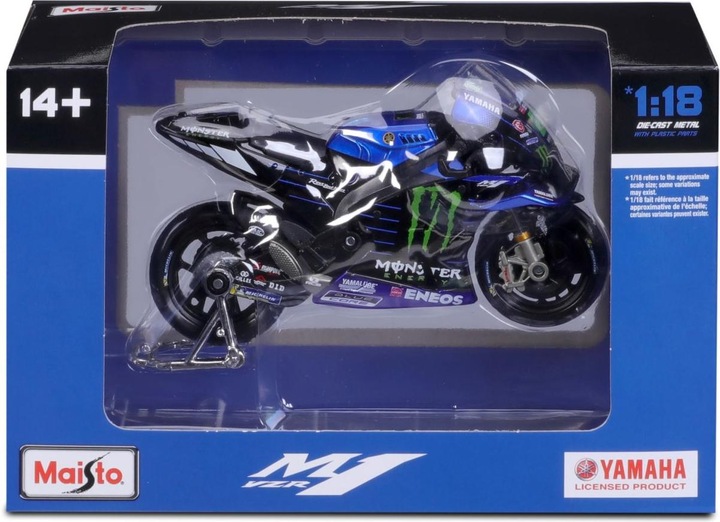 Immagine prodotto Maisto Moto GP 1/18 2022#21 F. Morbidelli