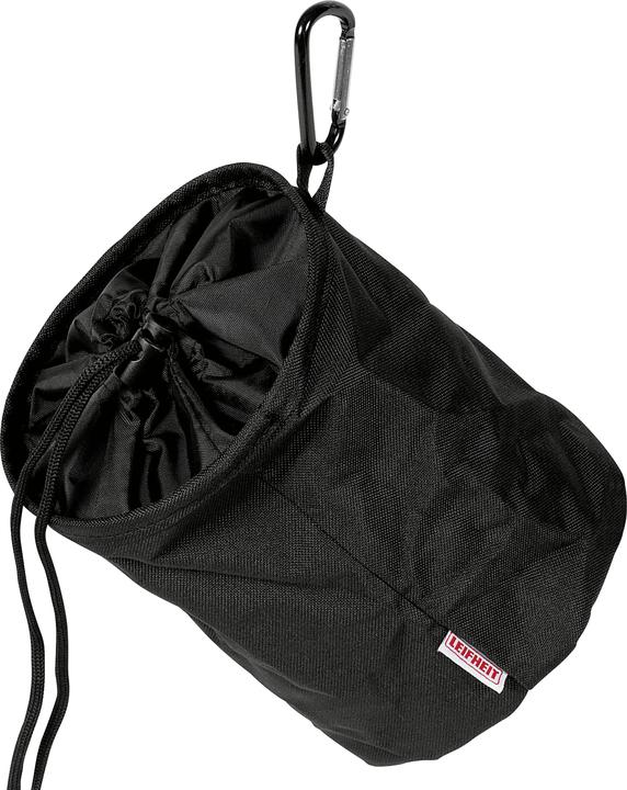 Actual product image Leifheit Clothes peg bag with snap hook and drawstring
