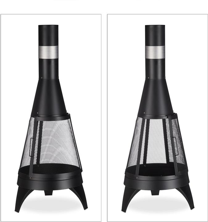 Actual product image Relaxdays Patio oven
