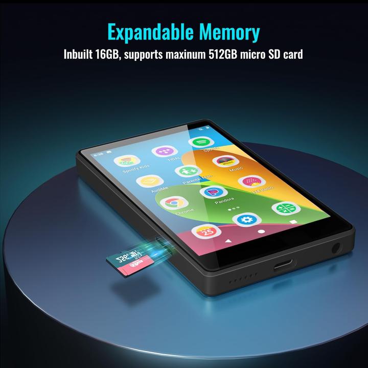 Actual product image Luoran MP3-Spieler für Kinder mit Elterngeräten, Spotify kompatibel (16 GB)