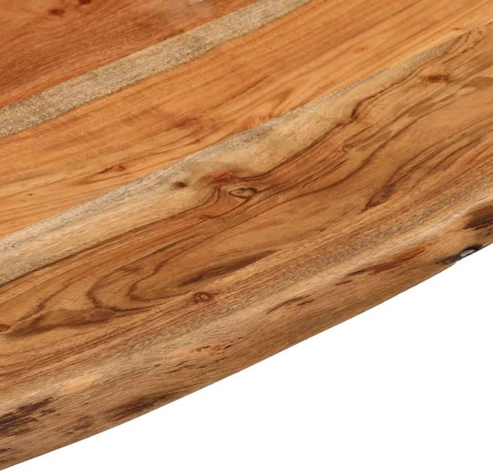 Image du produit VidaXL Étagère murale Rectangulaire Bord d'arbre Étagère suspendue Bureau Étagère en bois massif Acacia