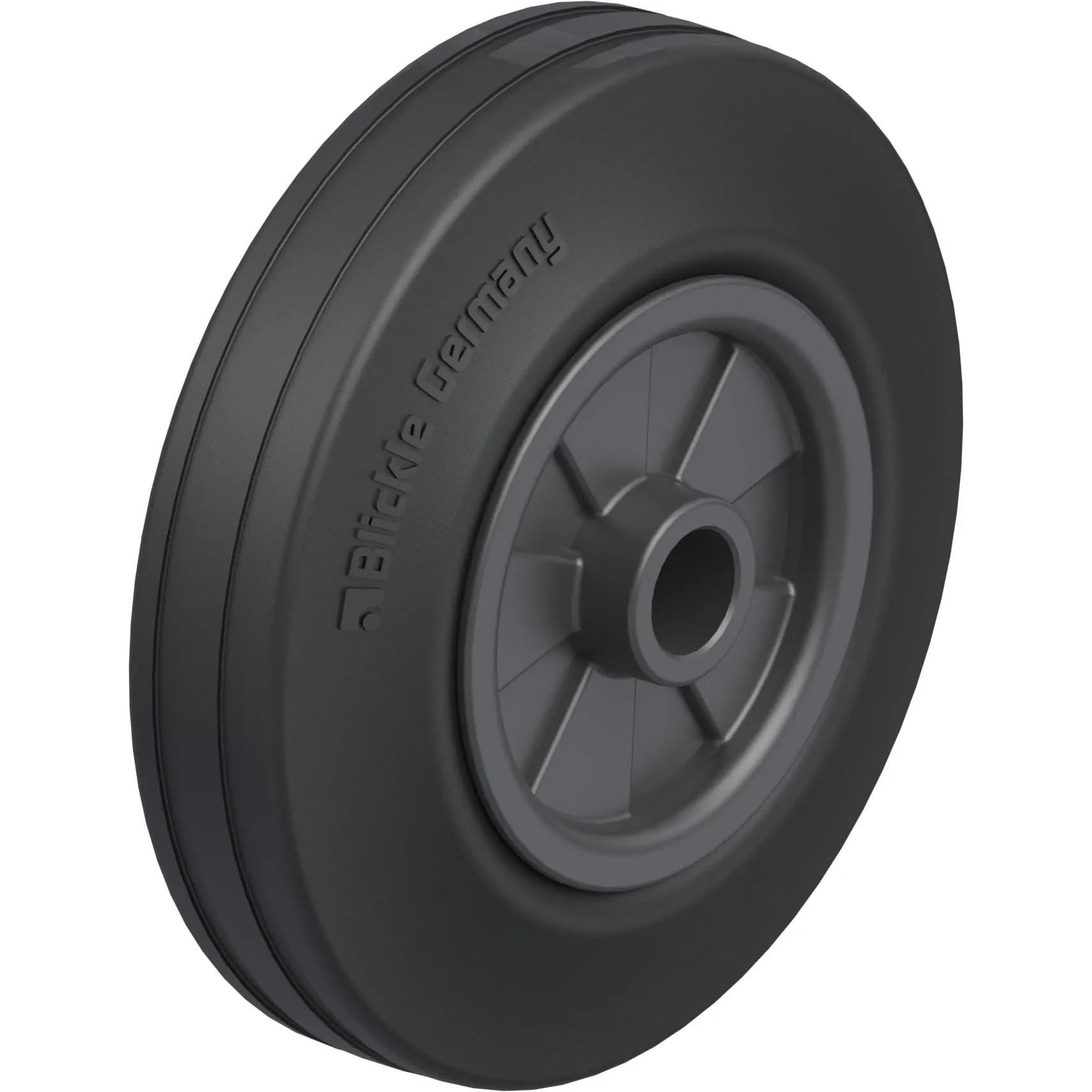 Blickle, Ruote + Rotelle, 15172 VPP 125/15G Schwerlast-Rad Rad-Durchmesser 125 mm Tragfähigkeit max. 100