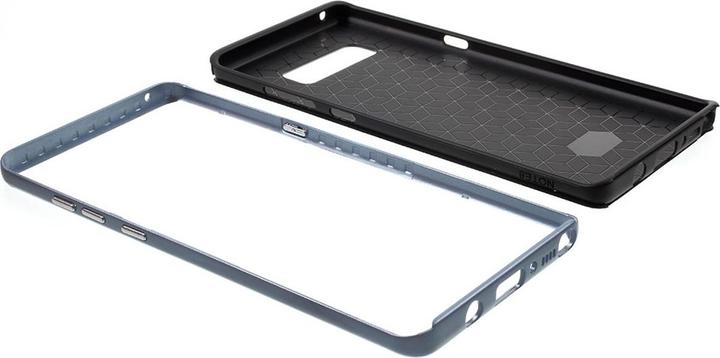 Produktbild König Design Xiaomi Redmi Note 4X Hülle Case Handy Cover Schutz Etuis Schutzhülle Carbon Blau (Xiaomi Redmi Note 4X)