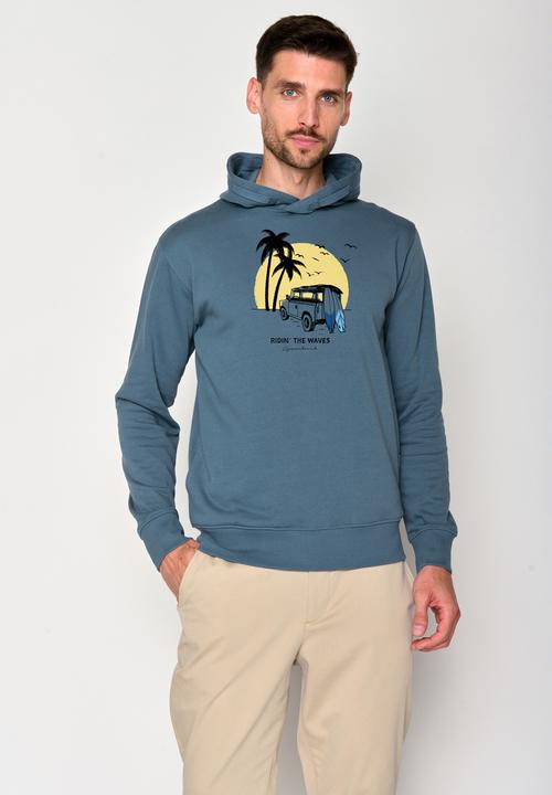 Immagine prodotto Greenbomb Nature Car Surf Star Hoodie (L)