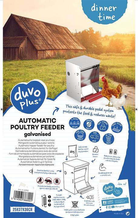 Produktbild EBI Duvo+ Kükenfutternapf Kunststoff (40.50 cl)