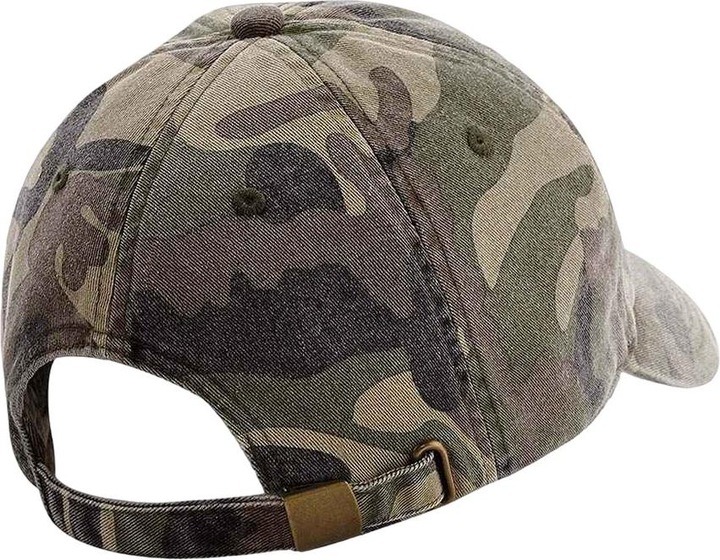 Actual product image Beechfield Unisex Adult Camouflage Low Profile Baseball Cap (One size)