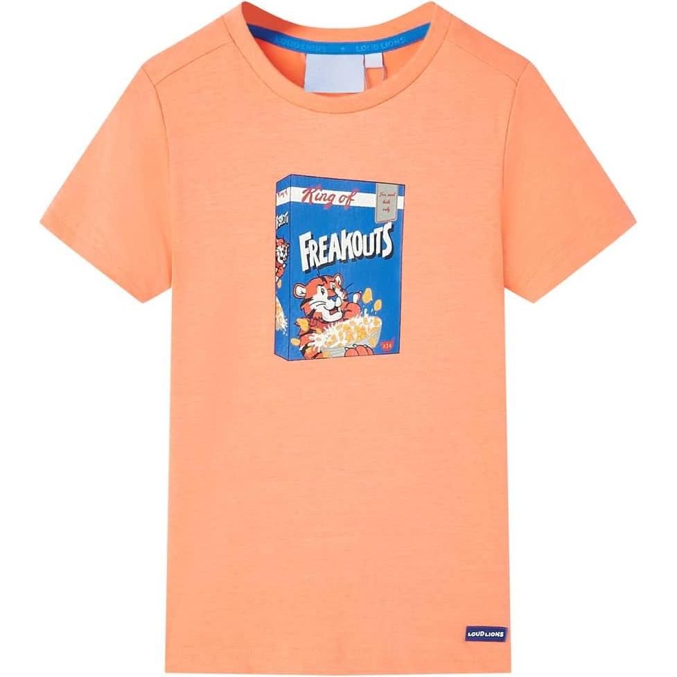 VidaXL, Jungen, Shirt, Jensine, Orange, (104)