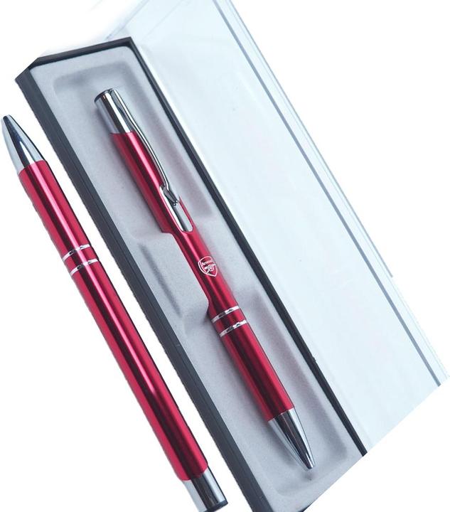 Actual product image Arsenal FC Crest Pen (Red/Silver, 1x)