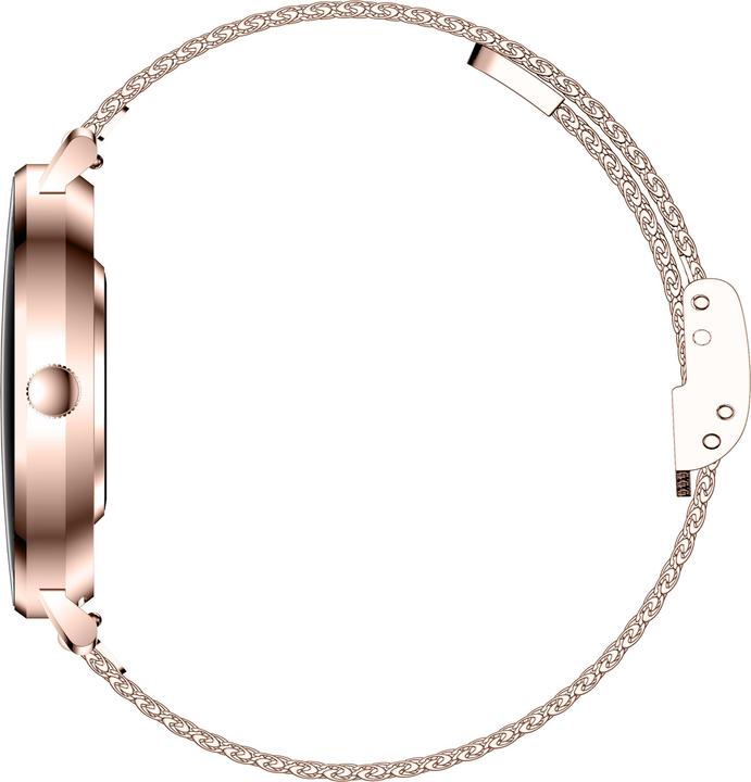 Actual product image PhoneLook Smart Watch NX21 mit Touchscreen-LED Sport-/Fitness-/Schlafprogrammen Mailänder Armband