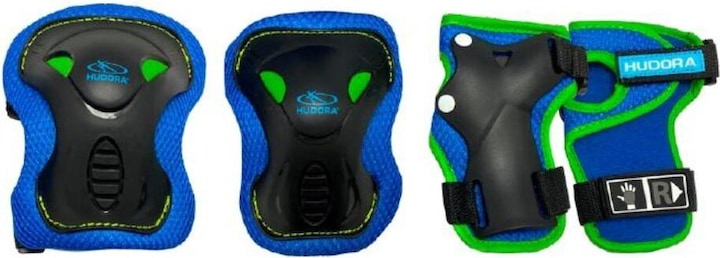 Hudora Biomechanical protector set for children (XS, Knee pad, Pair)