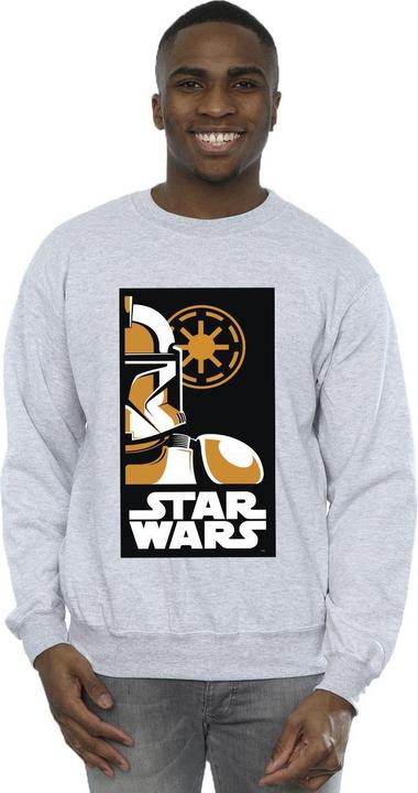 Produktbild Star Wars Stormtrooper Art Poster Sweatshirt (S)