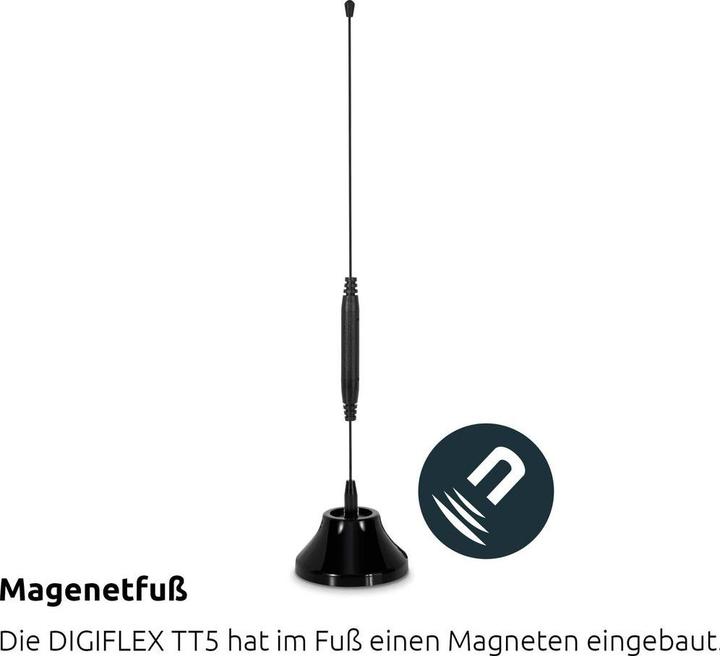 Produktbild TechniSat TSAT DigiFlex TT5 (Stabantenne, 26 dB, DVB-T / -T2)