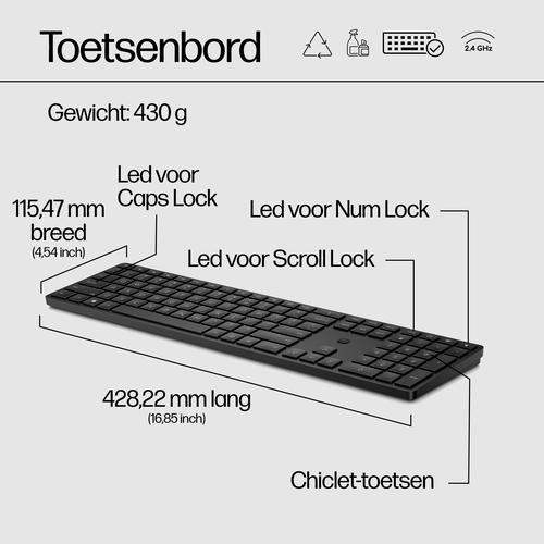 Actual product image HP 650 Keyboard & Mouse (DE, Cable)