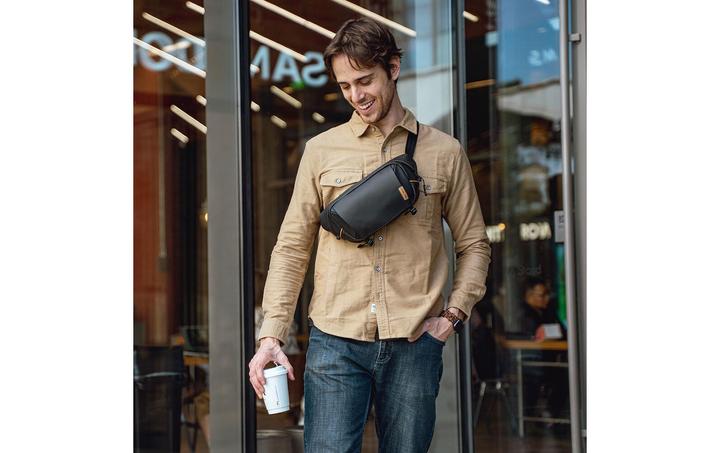 Actual product image Pgytech Camera Bag OneGO Solo Blue (Camera shoulder bag)